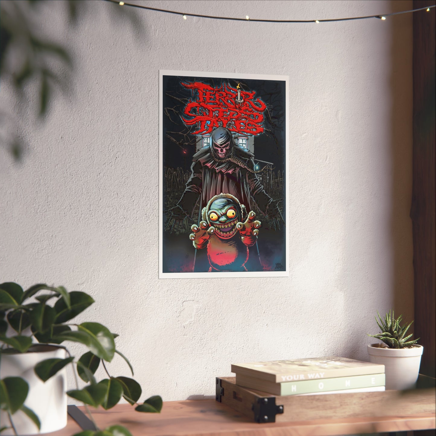 Poster Art Print (WHITE BORDER) - Who Wants It by Worthy Enemies