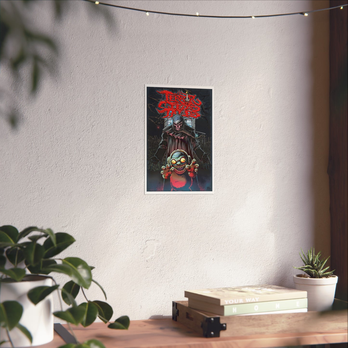 Poster Art Print (WHITE BORDER) - Who Wants It by Worthy Enemies