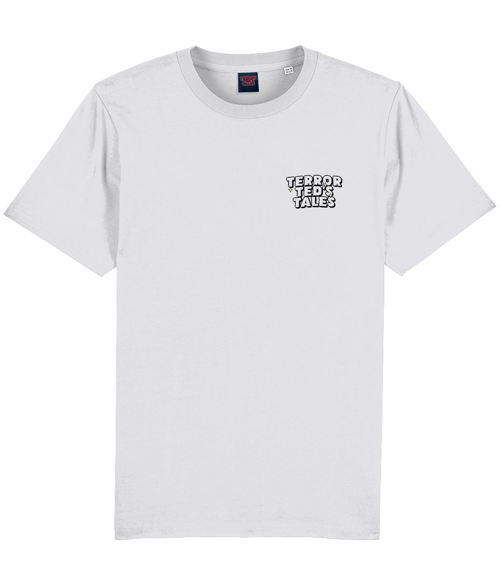 THEY'RE ALL SATANISTS - WHITE T-SHIRT