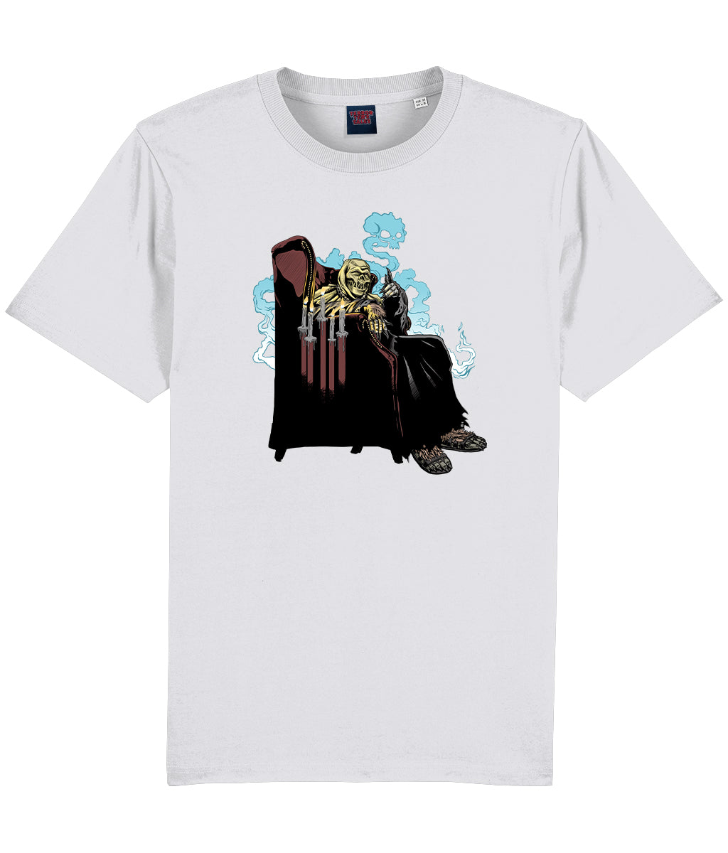 SACKHEAD HIGH AS F*** - WHITE T-SHIRT