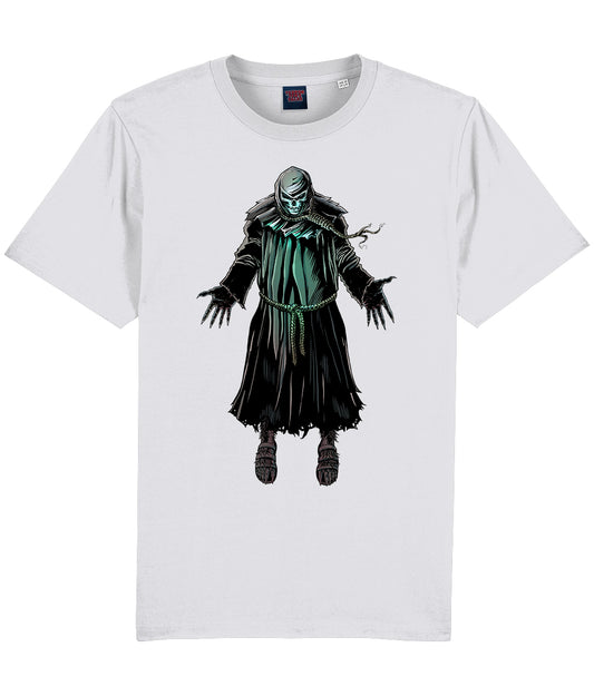 WHO WANTS IT - SACKHEAD WHITE T-SHIRT