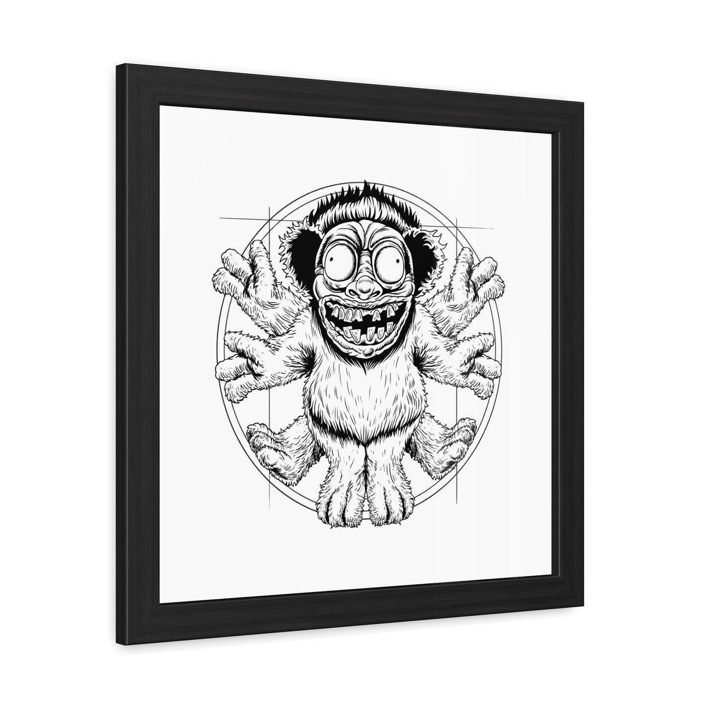 DAVINCI TED - FRAMED PRINT