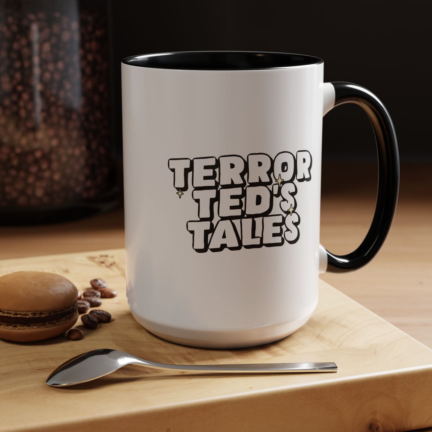 TTT LOGO MUG - B&W (11, 15oz)