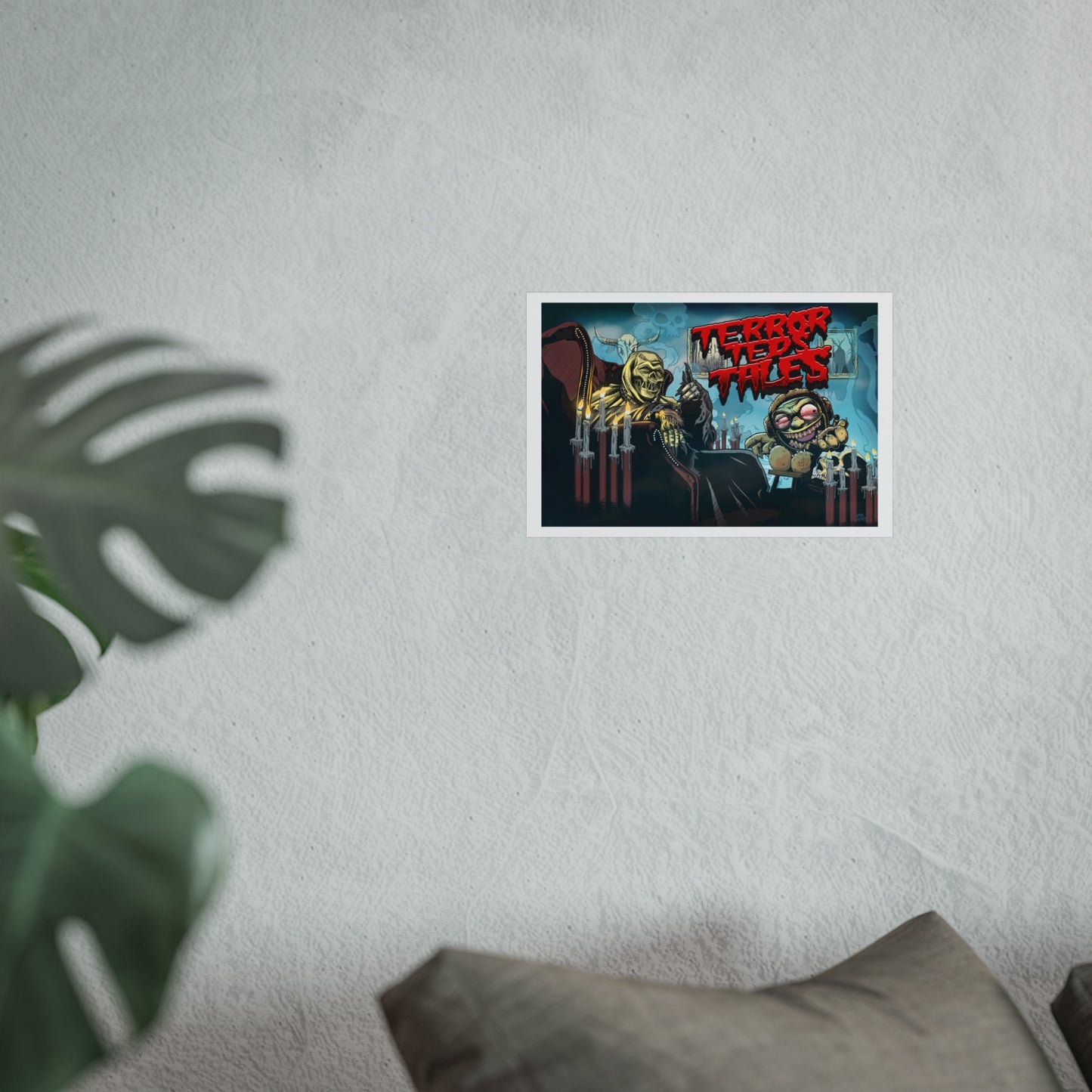 HIGH AS F*** (WHITE BORDER) - BY WORTHY ENEMIES