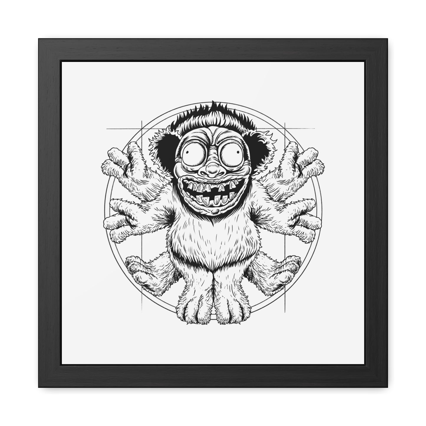 DAVINCI TED - FRAMED PRINT