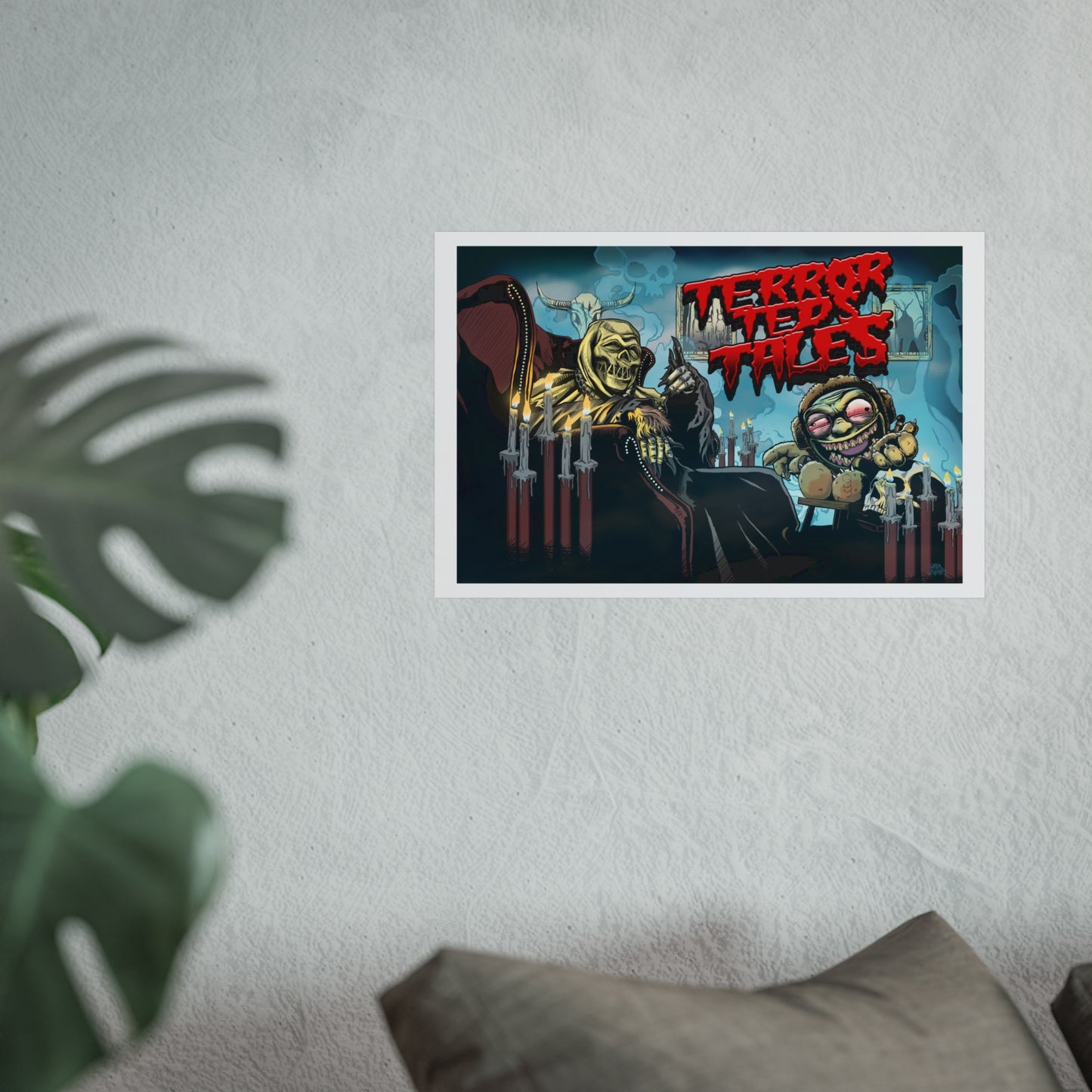 HIGH AS F*** (WHITE BORDER) - BY WORTHY ENEMIES
