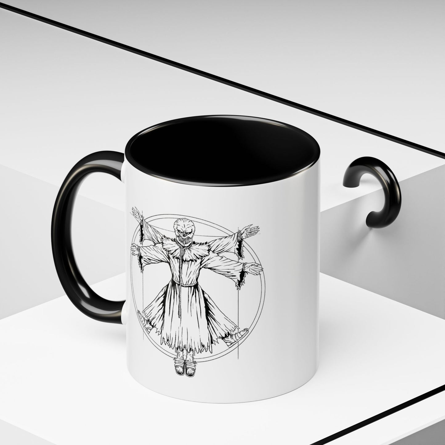 DAVINCI MUG - B&W (11, 15oz)