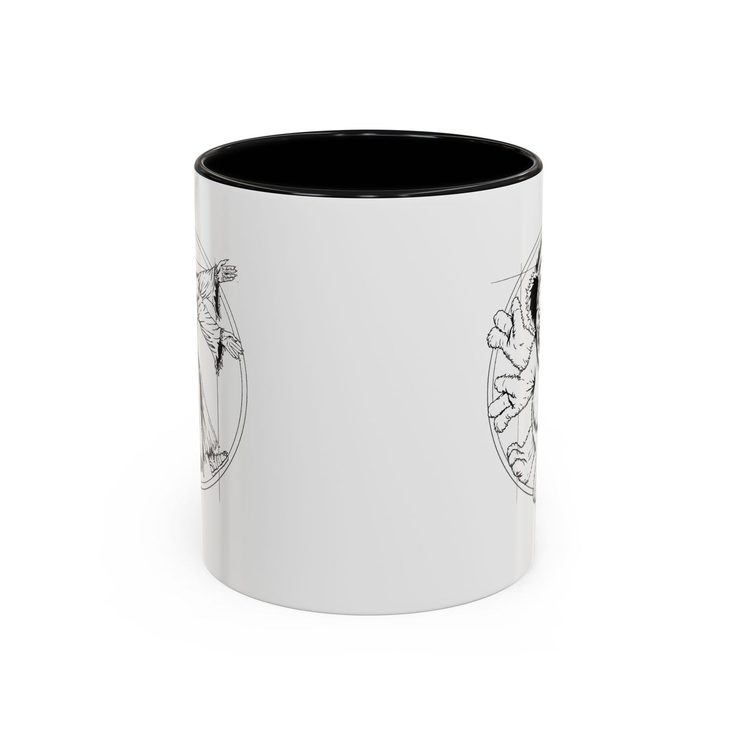 DAVINCI MUG - B&W (11, 15oz)