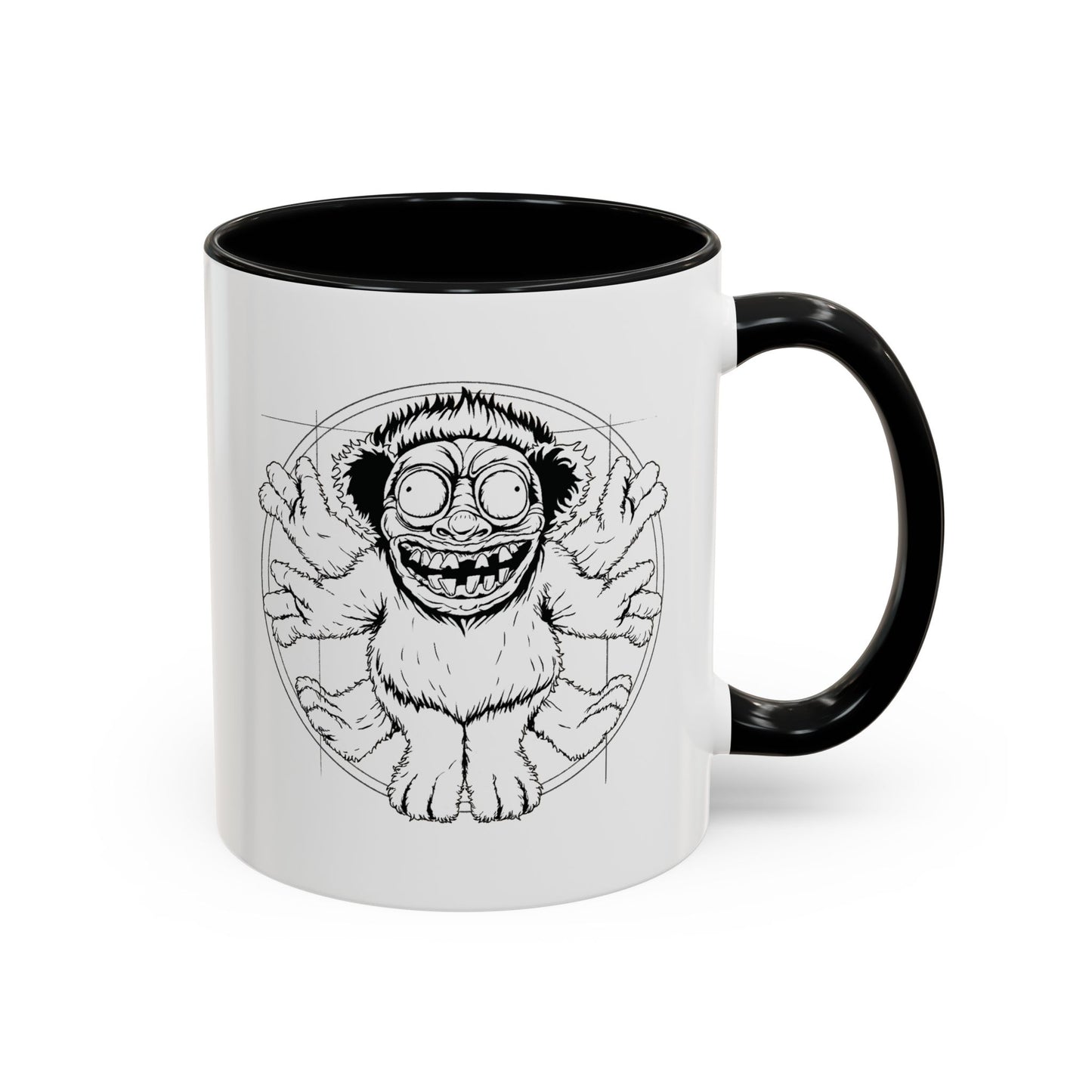 DAVINCI MUG - B&W (11, 15oz)