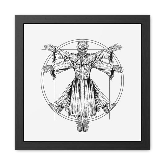 DAVINCI SACKHEAD - FRAMED PRINT