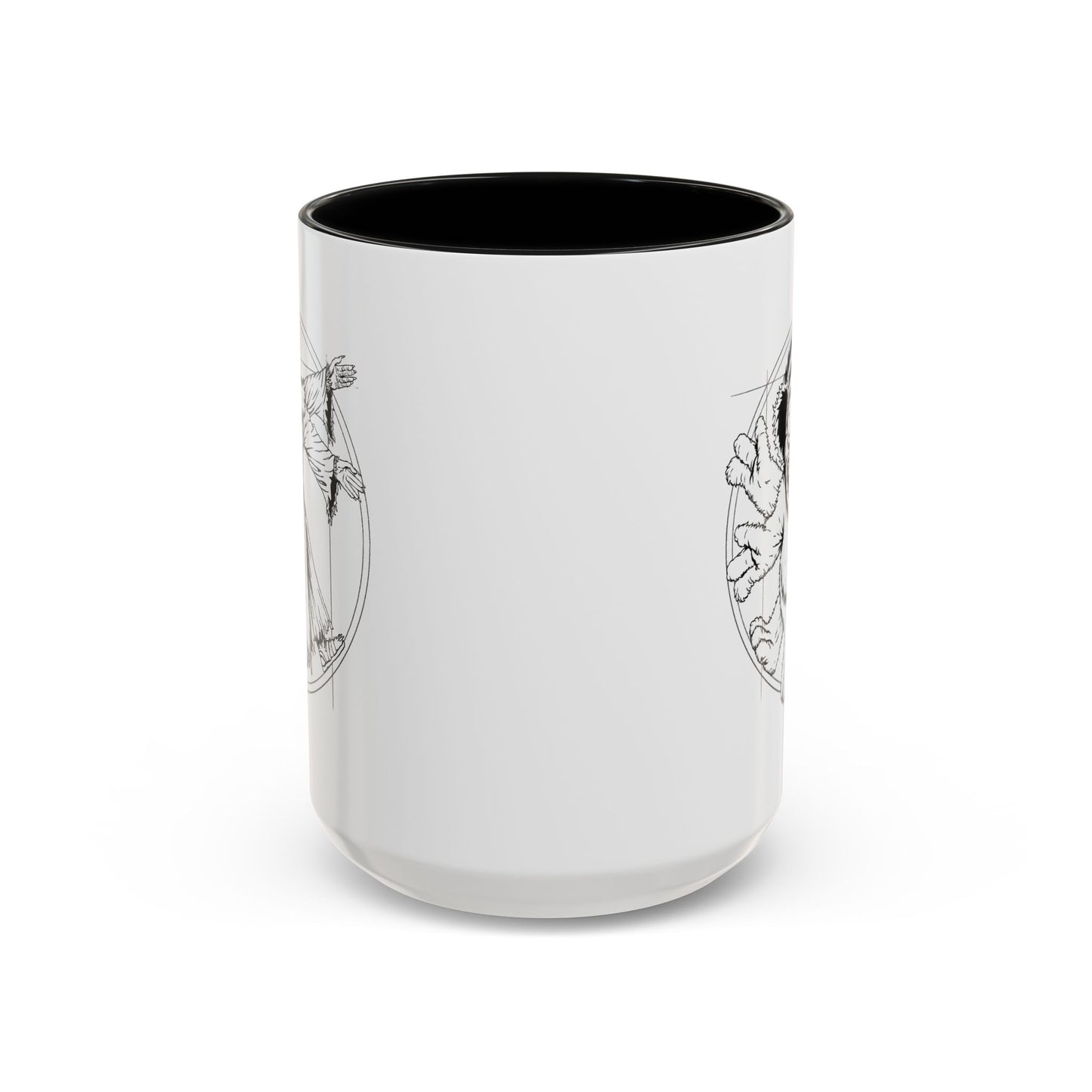 DAVINCI MUG - B&W (11, 15oz)