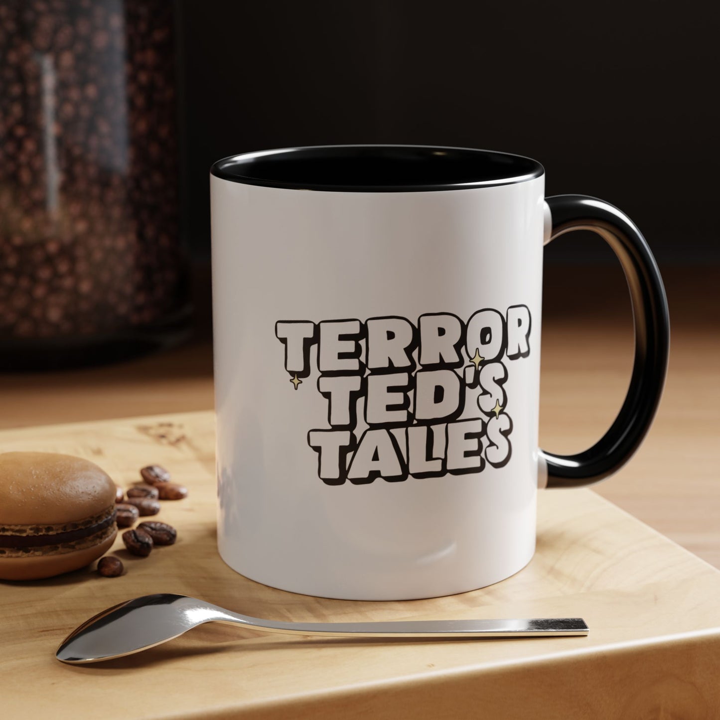 TTT LOGO MUG - B&W (11, 15oz)