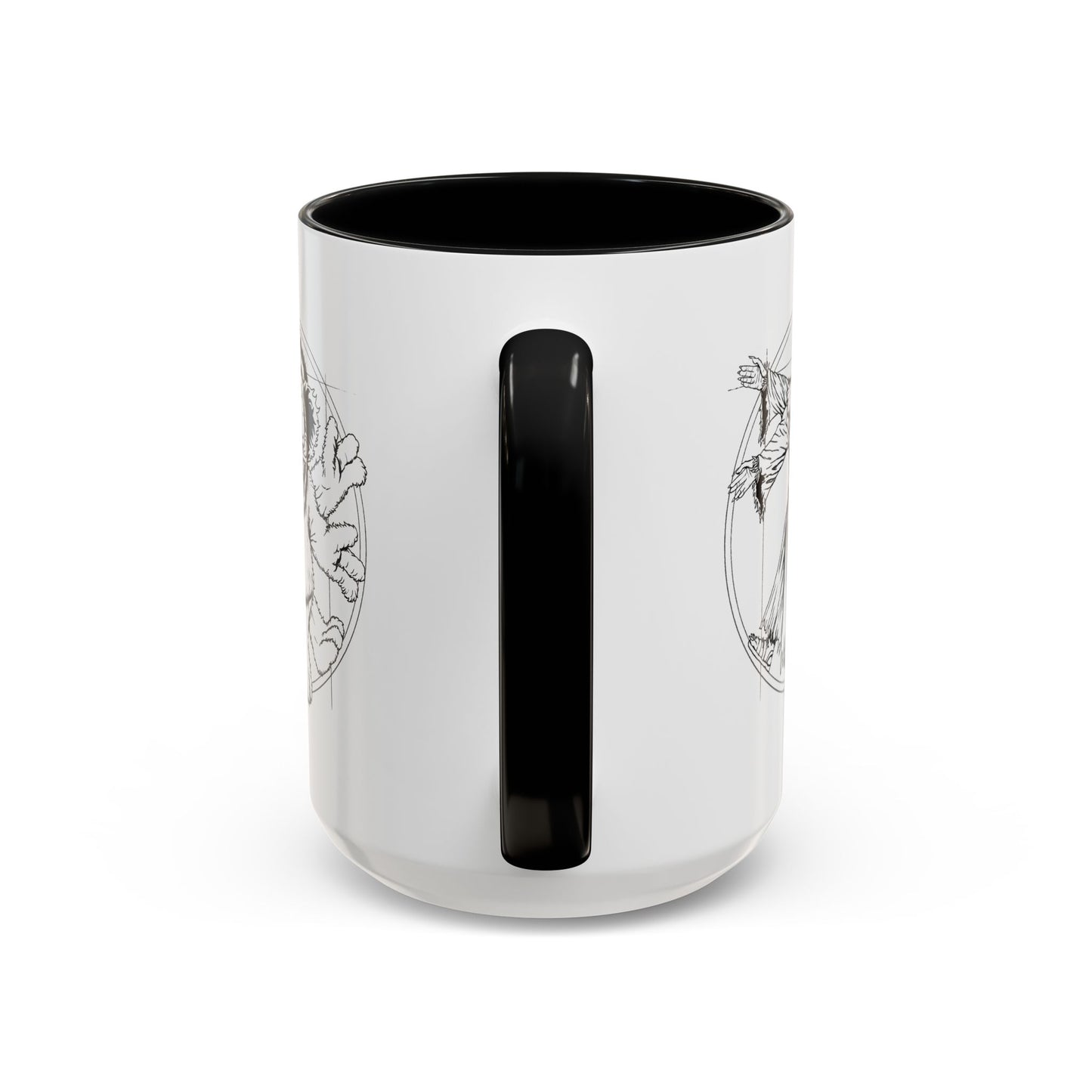 DAVINCI MUG - B&W (11, 15oz)