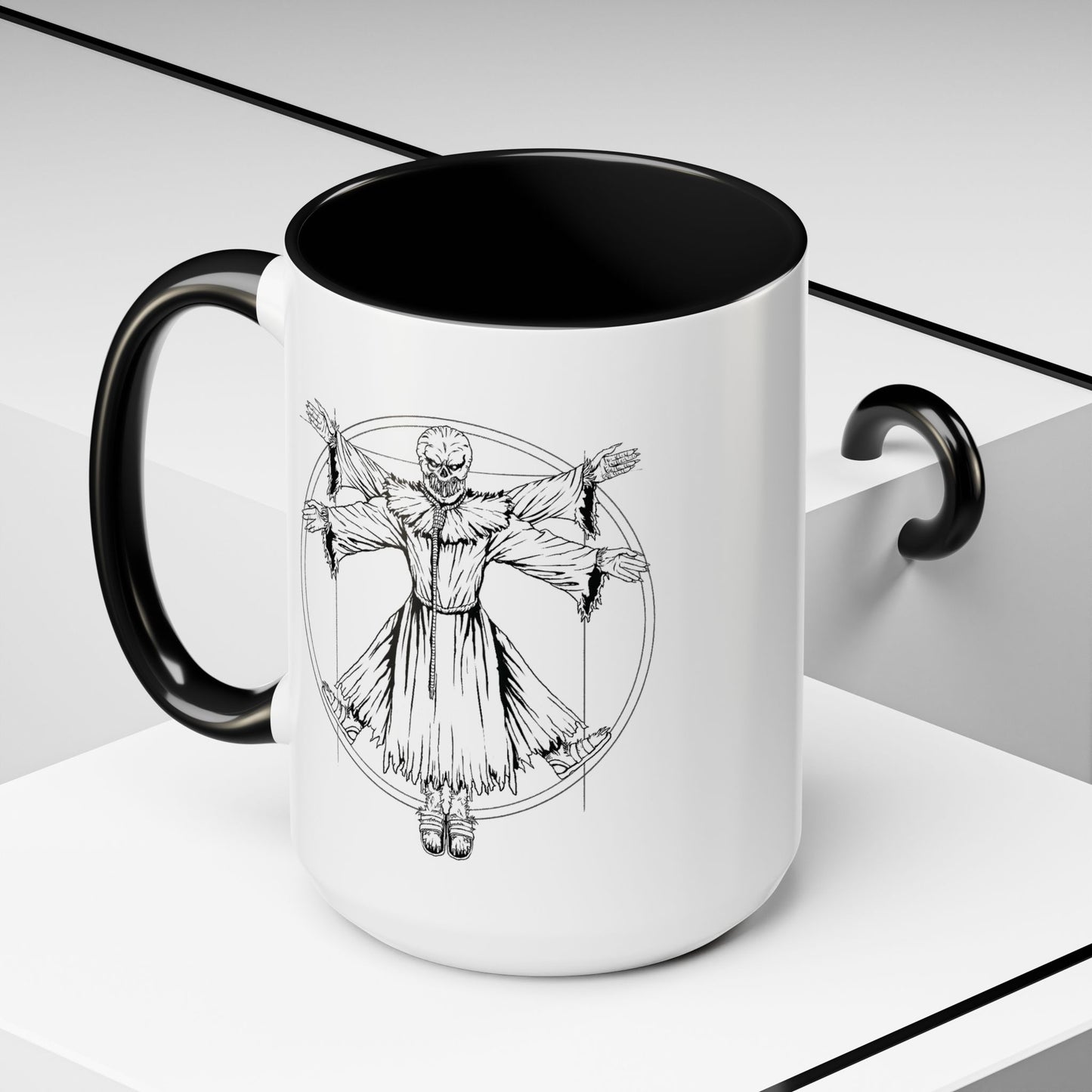 DAVINCI MUG - B&W (11, 15oz)