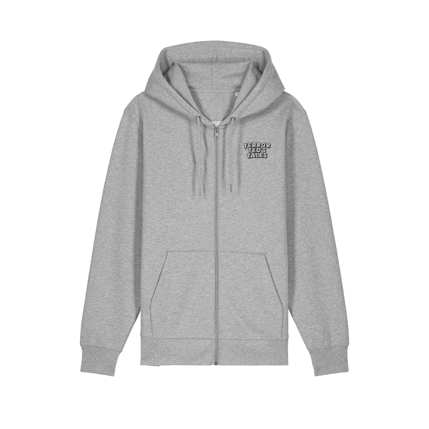 THEY'RE ALL SATANISTS - ZIP-UP GRAY