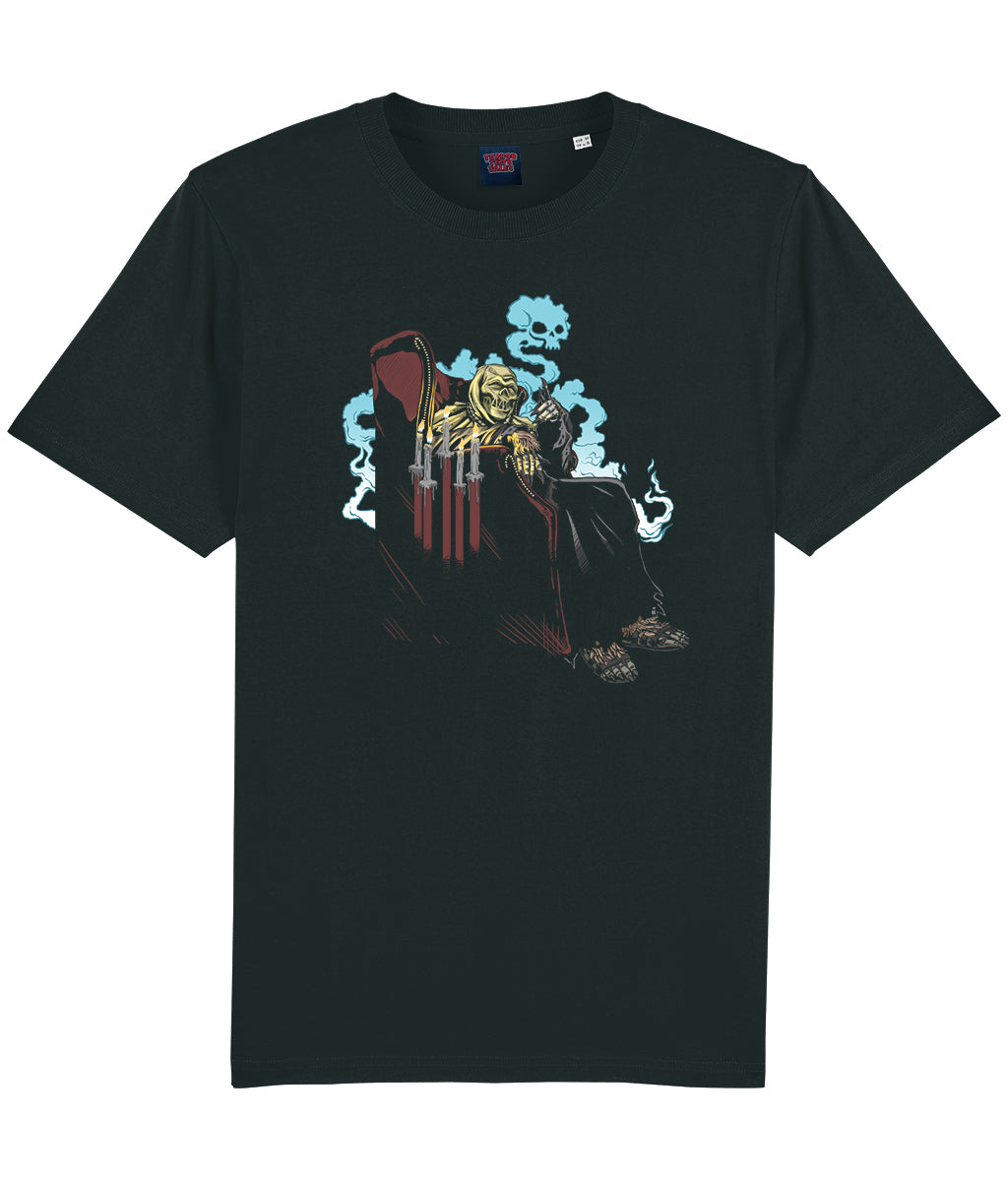 SACKHEAD - HIGH AS F*** - BLACK T-SHIRT
