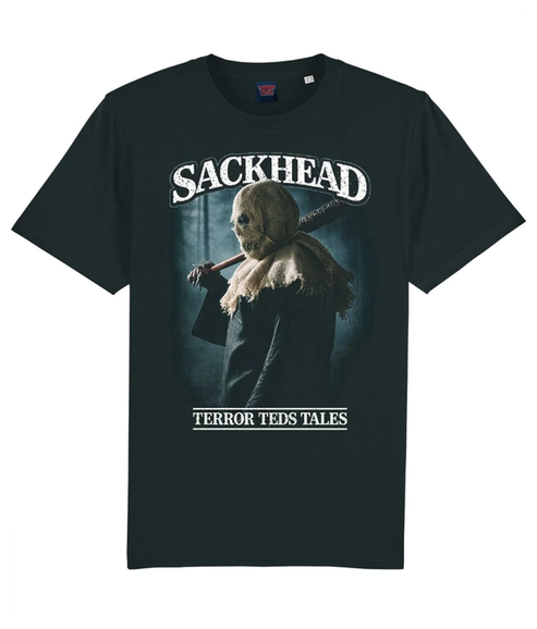 SACKHEAD'S STASH - T-SHIRT BLACK – TERROR TED'S TALES