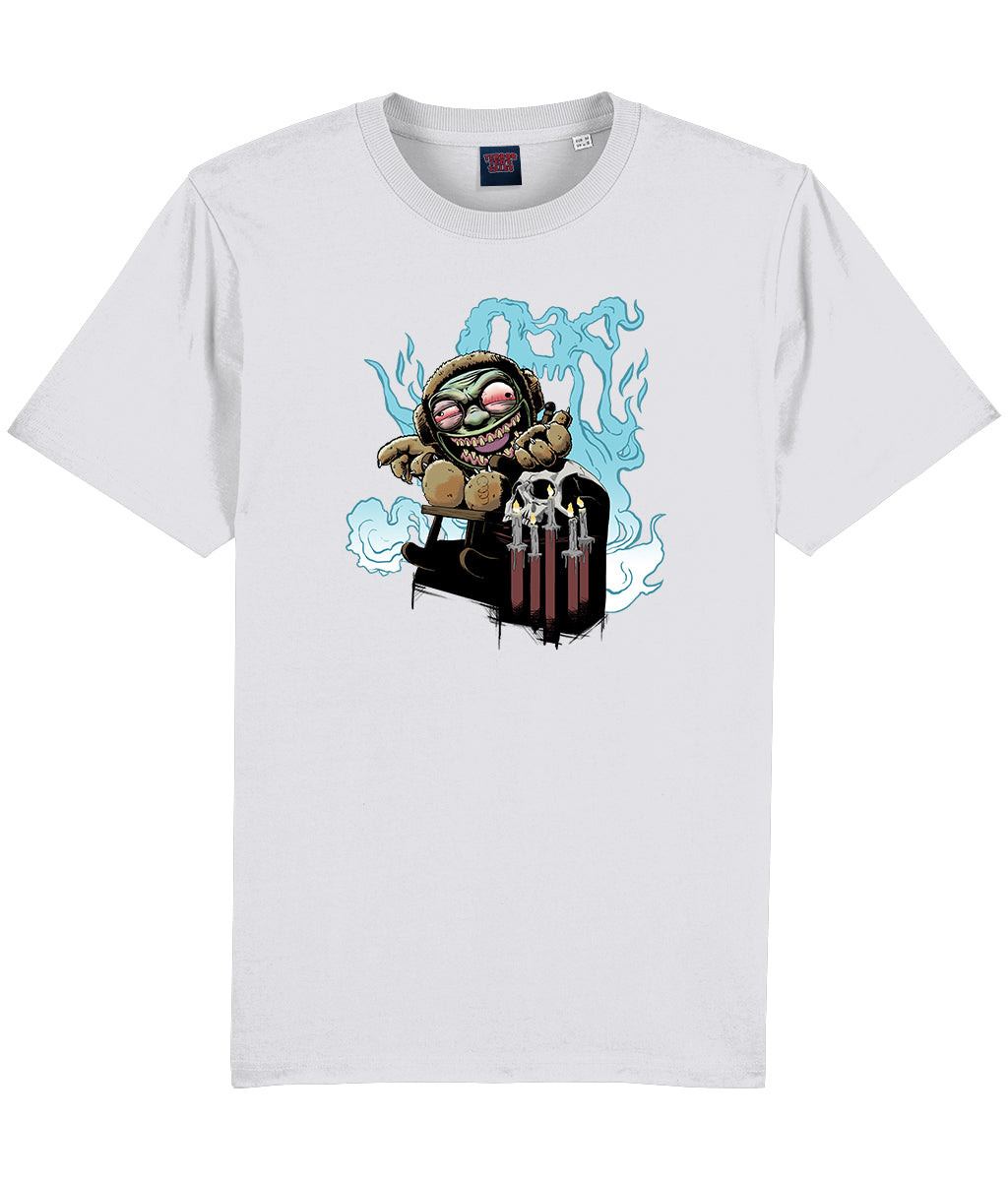 TED HIGH AS F*** - WHITE T-SHIRT