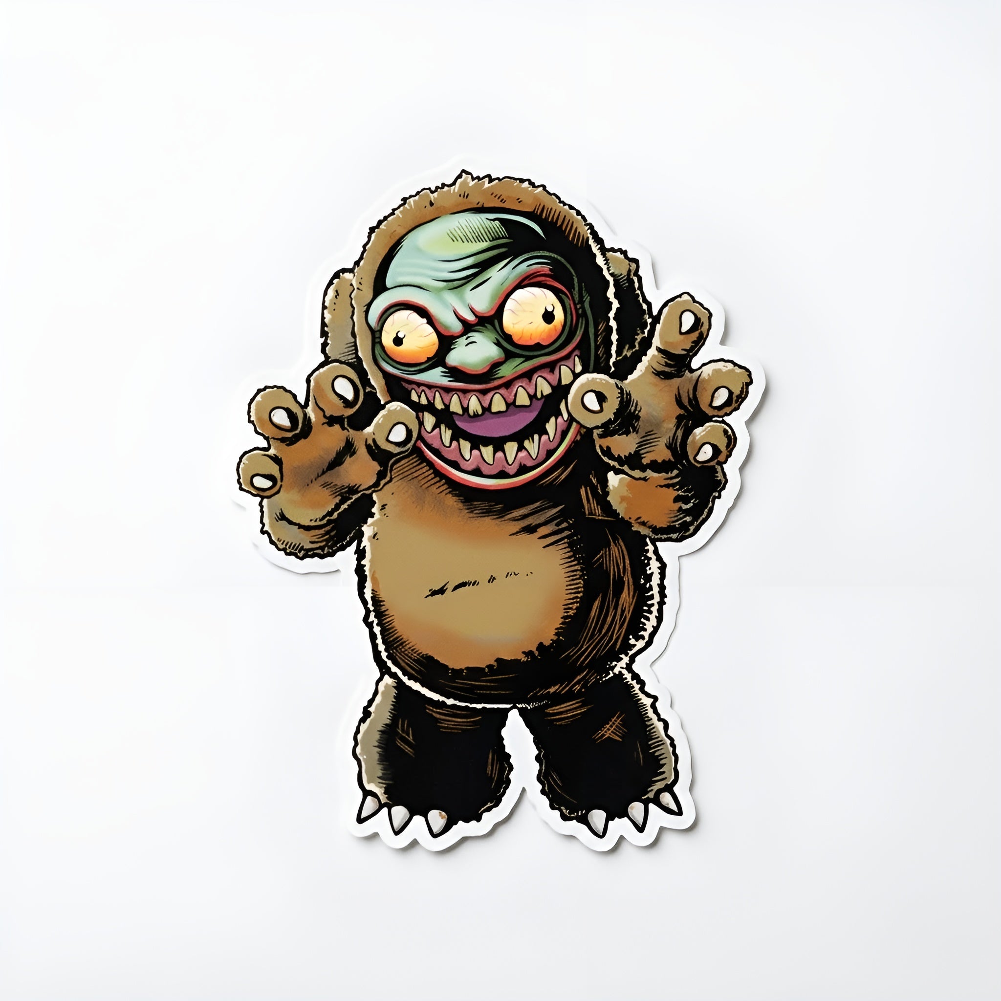 WHO WANTS IT TED STICKER – TERROR TED'S TALES